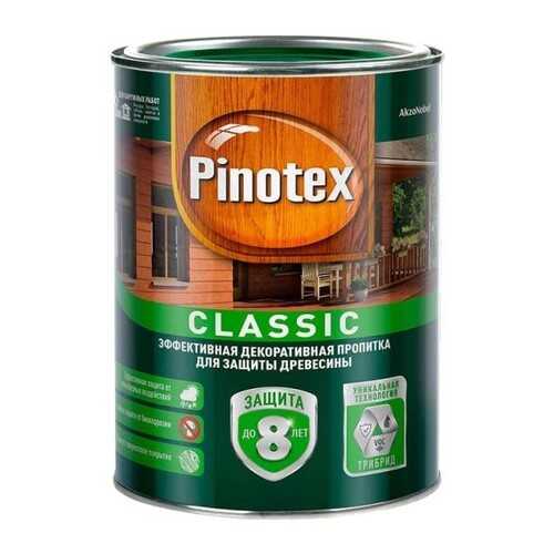 Пропитка для защиты древесины Pinotex Classic Орегон 1л в ОБИ