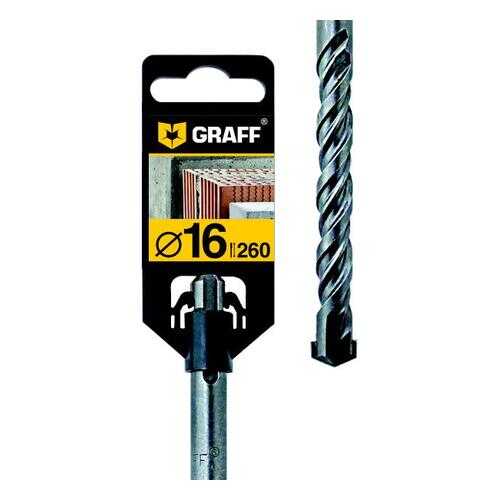 Бур GRAFF Ф16х260мм SDS+ (GSPD16260) в ОБИ