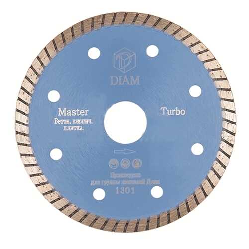 Алмазный диск DIAM Turbo Master 180x2,2x7,5x22,2 бетон 000181 в ОБИ