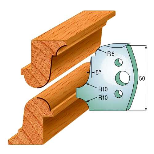 Комплект из 2-х ножей 50x4 SP CMT 690.557 в ОБИ